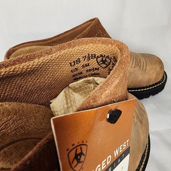 Ariat Rugged West Nubuck Distressed Mules - Women's 7.5 - NWT/No box - Picture 8 of 9